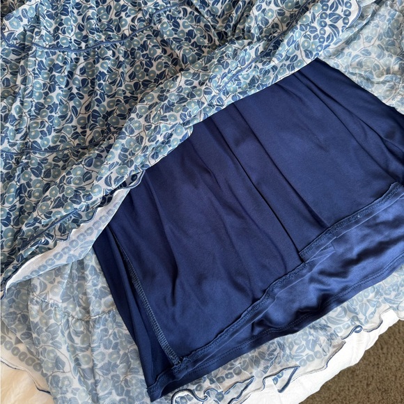 Max Studio Blue Floral Maxi Dress - Picture 3 of 3